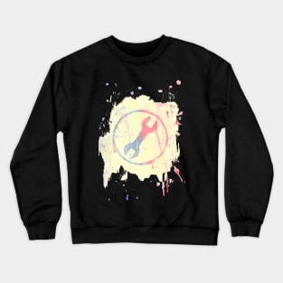 Watercolor Engineer logo Crewneck Sweatshirt